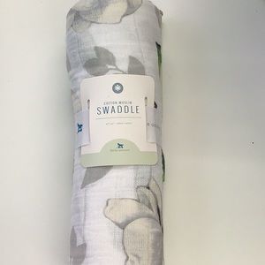Floral swaddle blanket